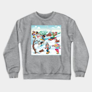 Winter Scene Crewneck Sweatshirt